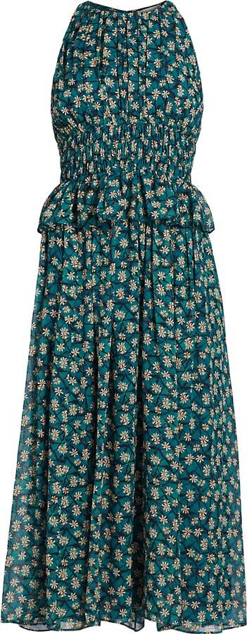 Adeline dress clematis