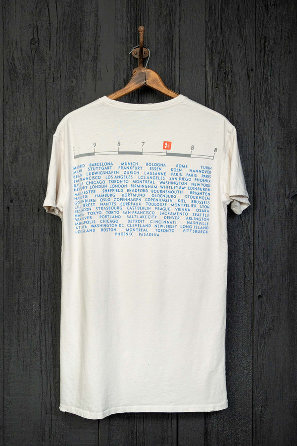 Depeche Mode '87 Oversized Tshirt Vintage White