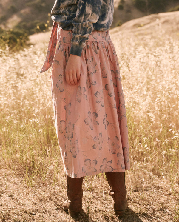 Waltz skirt in petal print