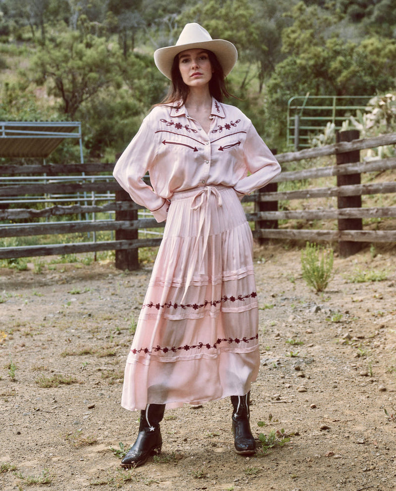 West end top in blush