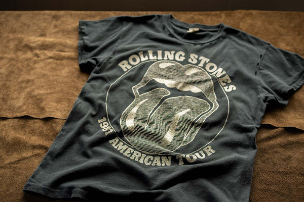 Rolling Stones '81 Tshirt in Coal