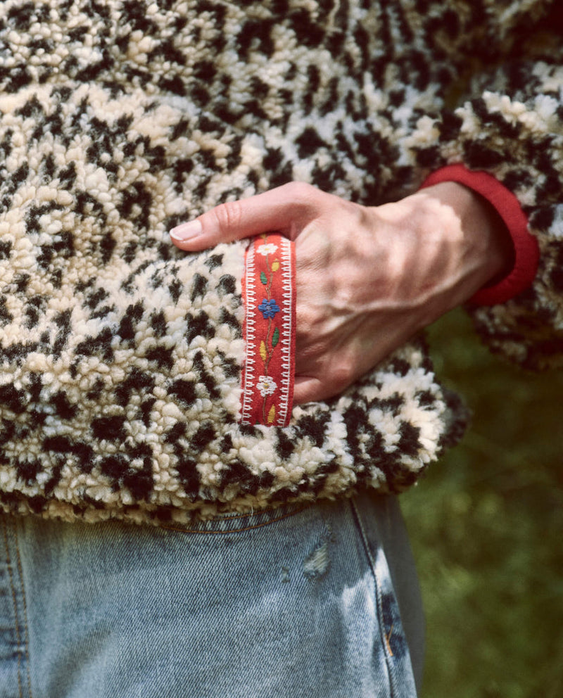 Country side pullover in leopard