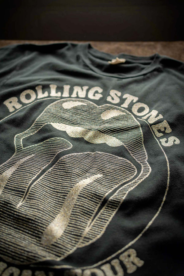 Rolling Stones '81 Tshirt in Coal