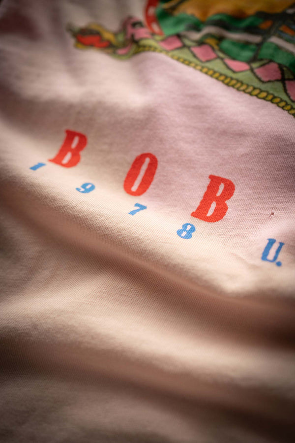 Bob Dylan '78 Tshirt in Faded Pink
