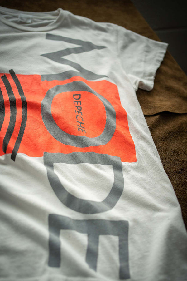 Depeche Mode '87 Oversized Tshirt Vintage White