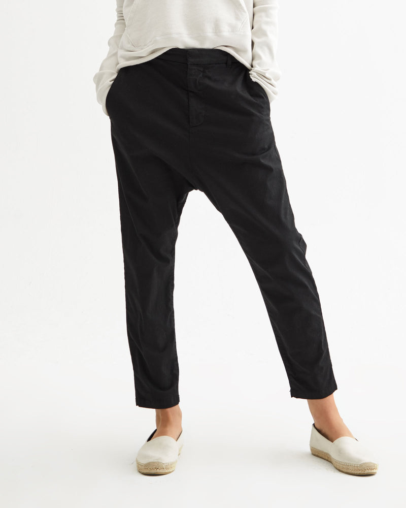 Paris Pant in Jet Black