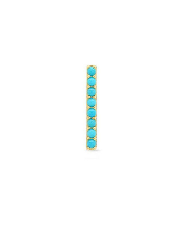 Turquoise Long Bar Stud