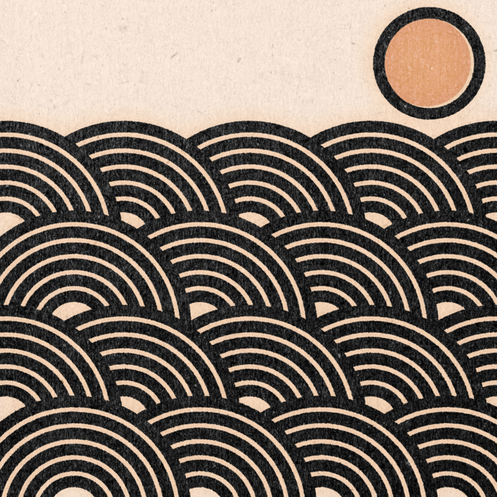'OUT TO SEA' PRINT