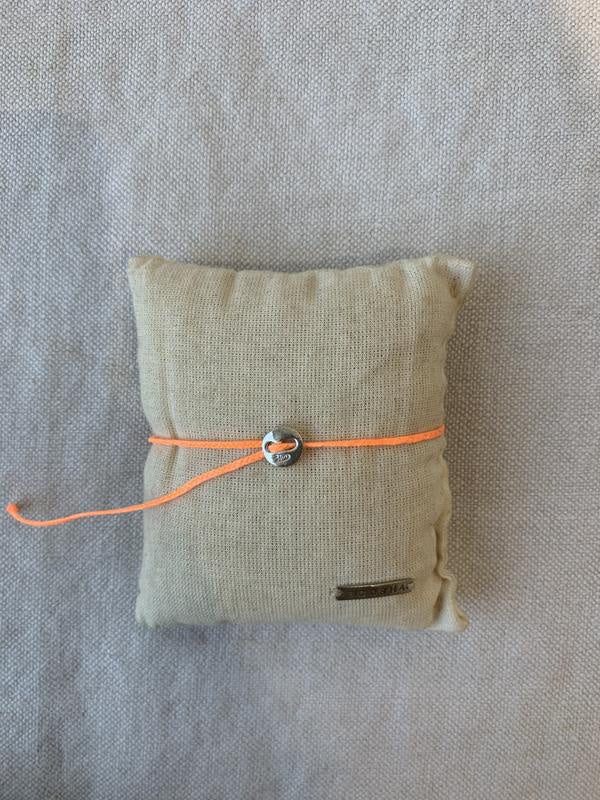 Neon orange Adjustable bracelet