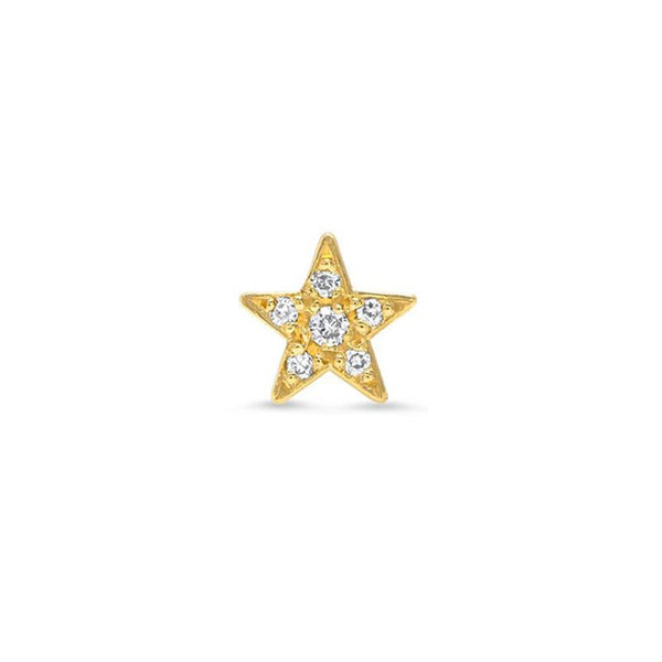 Diamond star stud