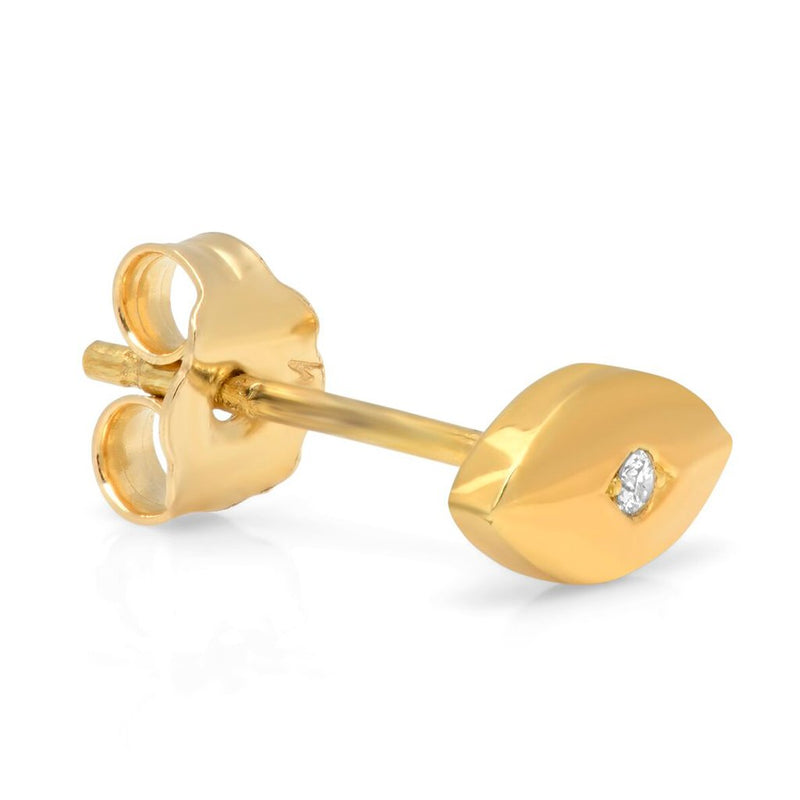 Mini Evil Eye Stud with diamond