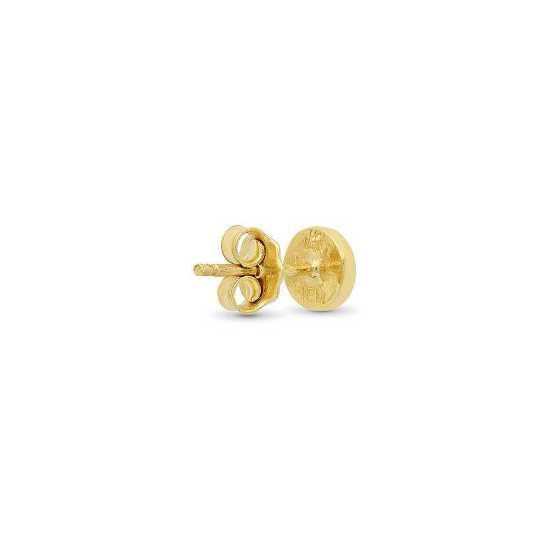 Diamond circle stud